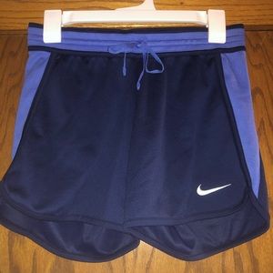 Nike navy blue basketball shorts